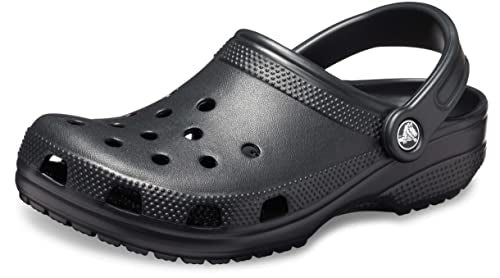 Crocs Unisex Classic Clog Black Men's 6, Women's 8 Medium