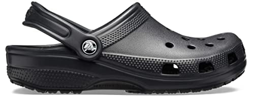 Crocs Unisex Classic Clog Black Men's 6, Women's 8 Medium