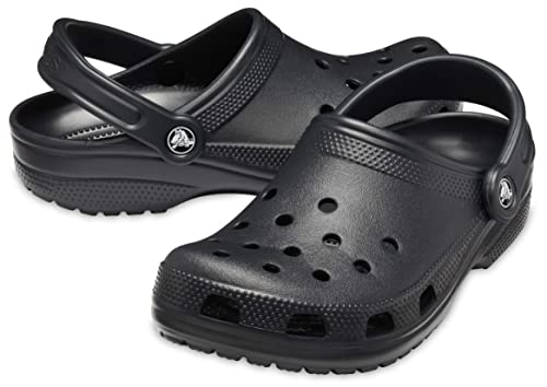 Crocs Unisex Classic Clog Black Men's 6, Women's 8 Medium