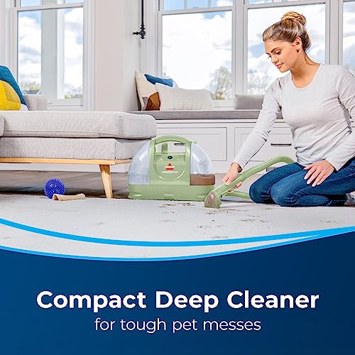 BISSELL Little Green Multi-Purpose Portable Carpet and Upholstery Cleaner, Car and Auto Detailer, with Exclusive Specialty Tools, Green, 1400B